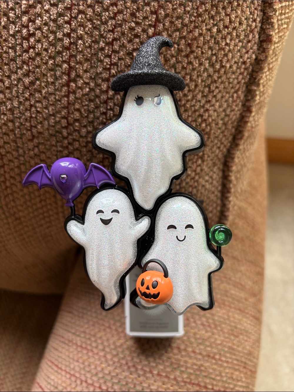 Bath & Body Works Ghoul Friends Ghost Projector Wallflower Nightlight Plug NWT - Picture 3 of 4